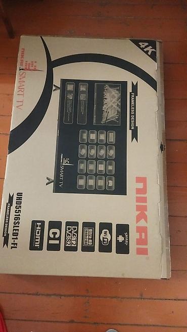 tv pultlari: NIKAI 55" 4K UHD Smart TV – model: UHD5516SLED1-FL Xüsusiyyətlər: - — 1