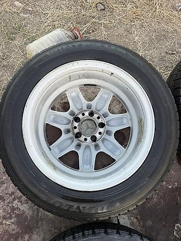 120 prado: Комплект ЗИМНЫХ резин 205/60 R16 оригинальных литых дисков — 2
