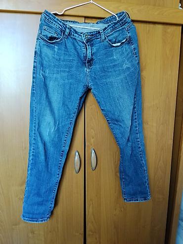 Джинсы Armani Jeans (AJ) - Классический синий деним с легким эффектом