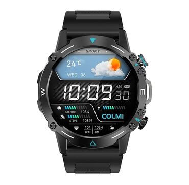 smart t500 akıllı saat: Yeni, Smart saat, Sensor ekran, rəng - Qara