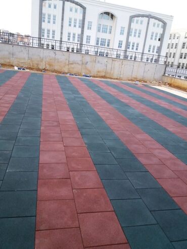 Резиновая плитка: Резиновая плитка. Резиновая покрытия. Описание: - Модульные плиты из — 3