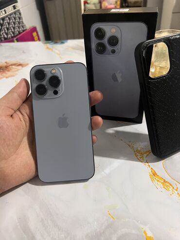 айфон 13 про 128 гб цена бу: IPhone 13 Pro, Колдонулган, 256 ГБ, Көгүлтүр, Заряддоочу түзүлүш, Кабель, Коргоочу айнек, 78 %
