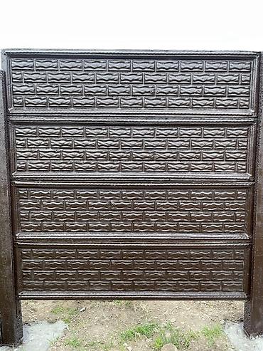 Бетонные еврозаборы: Декоративные секционные заборы из железобетона - Материал — 9