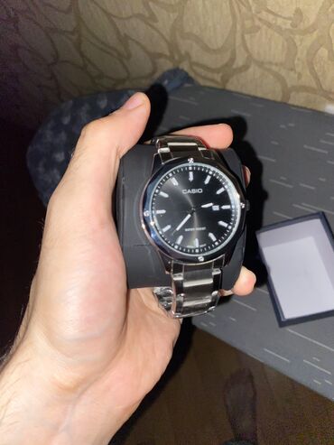 Очки: Новый, Наручные часы, Casio, цвет - Серебристый