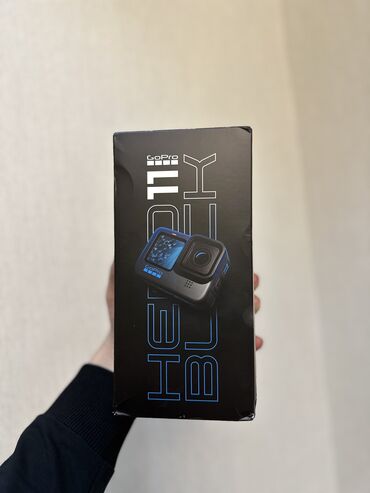 yaddas kart: GoPro Hero 11 black GoPro yenidir. Daxilində 2 ədəd batareya, 64