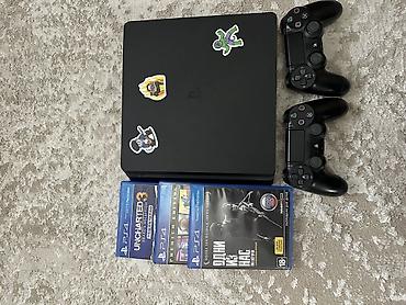 PS4 (Sony PlayStation 4): Продаю PlayStation 4 Slim.Полностью исправна, работает тихо, не — 6