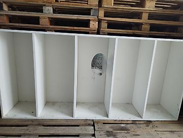 Rəf vitrinləri: Şüşə vitrin rəf sistemi - Material: temperli şüşə rəflər və — 7