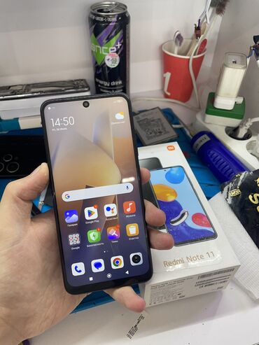 телефон редми ош: Redmi, Redmi Note 11, Б/у, 128 ГБ, цвет - Черный, 2 SIM