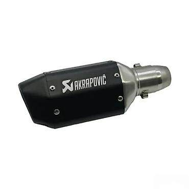 Tuning oprema: Izduvni lonac (end-kanister) Akrapovič stil – univerzalni za motocikle — 1