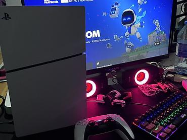 ps5 digital edition: PS5 Slim Diskli versiya | Əla vəziyyətdədir. Sistem versiyası 14.00 — 1