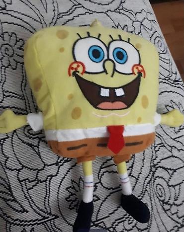kub oyuncaq: Usaqlarin seviisi SpongeBob .yumwaq oyuncaq.temizdir — 2