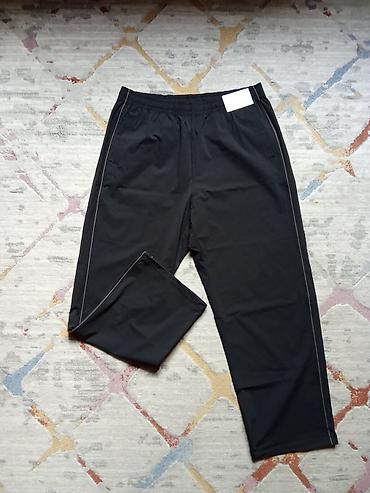молодежная одежда: Мужские брюки, L, Uniqlo, Новый, цвет - Черный, Самовывоз — 2