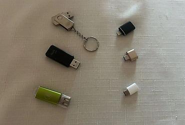 USB fleş yığıntısı və adapterlər Dəst tərkibi: - 3 ədəd USB fleş
