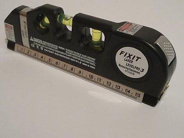 Libele: Laser libela Fixit Laser Level Pro 3 – višenamenska alatka za merenje — 3