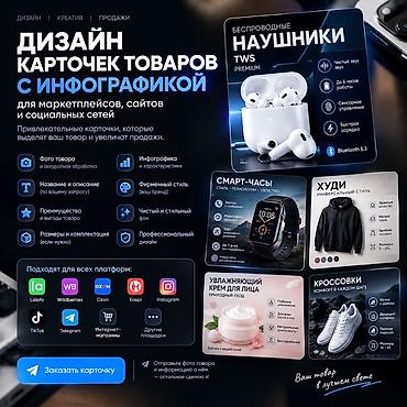 карточки товаров вакансии: Графический дизайнер — 1