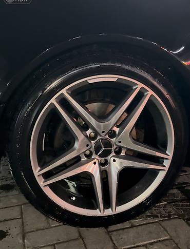 Диски: Литые Диски R 18 Mercedes-Benz, Комплект, отверстий - 5, Б/у — 2