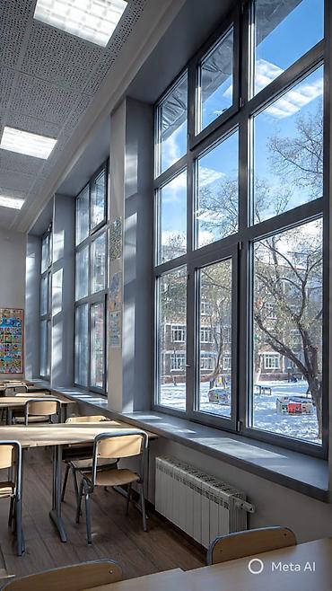 Алюминиевые окна на заказ: Алюминиевые и ПВХ окна с энергоэффективными стеклопакетами - Профиль — 9