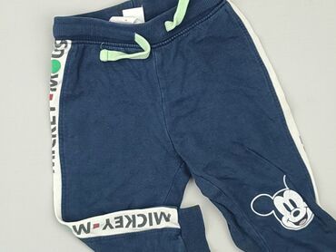 hm strój kąpielowy fioletowy: Sweatpants, Disney, 12-18 months, condition - Good