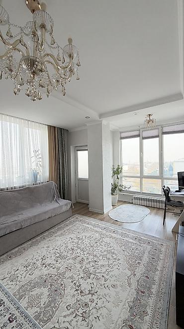 продаю 5 комнатную квартиру: 2 комнаты, 66 м², Тунгуч мкр Элитка, 5 этаж, Свежий ремонт — 6