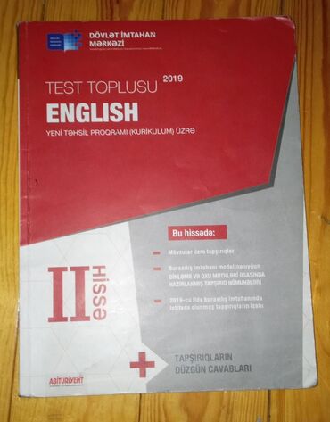 dim ingilis dili test toplusu 1 ci hisse pdf: İngilis dili test toplusu DİM (2019)