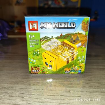 3d eyneklerin qiymeti: Qiymət-------> 1.3 manat LEGO Minecraft Orijinal deyil zeng