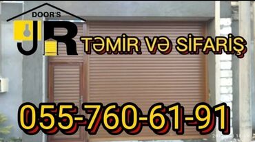 Giriş qapıları: 🚪✨ Avtomatik və Mexaniki Jalyüz Qapıların Sifarişi və Təmiri! ✨🚪 ✔️