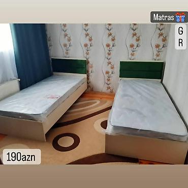 Çarpayılar: Yeni, Təknəfərlik çarpayı, Bazasız, Matras ilə, Siyirməsiz, Azərbaycan — 7