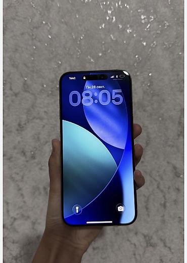 Уюлдук телефондор жана аксессуарлар: IPhone 15 Pro Max, Колдонулган, 256 ГБ, Natural Titanium, Коргоочу айнек, Каптама, Стилус, 89 % — 2
