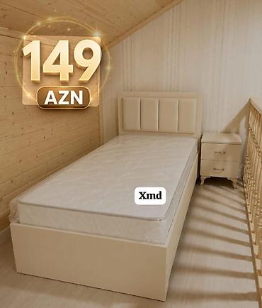 Tək nəfərlik yataq dəsti - Rəng: krem/bez - Komplekt: çarpayı lalafo.az -da Tək nəfərlik yataq dəsti - Rəng: krem/bez - Komplekt: çarpayı
