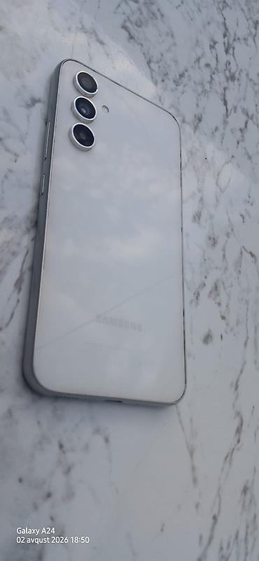 iphone xs barter: Samsung Galaxy A54 5G, 128 GB, rəng - Ağ, Barmaq izi — 3