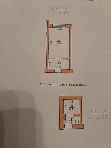 Продажа квартир: 1 комната, 16 м², Общежитие и гостиничного типа, 2 этаж, Евроремонт