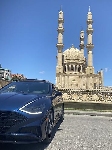 sonata 2003: Hyundai Sonata – sedan - Kuzov: aerodinamik, geniş ön barmaqlıq, LED — 3