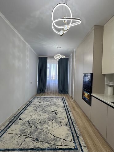 Продажа квартир: 1 комната, 50 м², Элитка, 16 этаж, Евроремонт