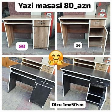 Детская мебель: Yazı masası yeni uşaq otağı mebeli — 1