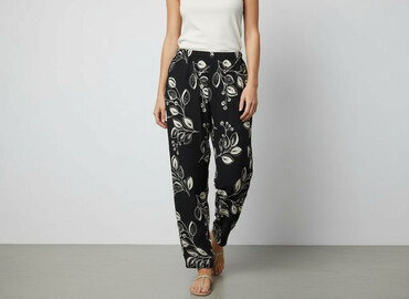 buty new balance ccc: Material trousers for women, size S (EU 36)