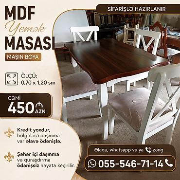 stullarin satisi: Mətbəx üçün, Yeni, Açılmayan, 4 stul — 1