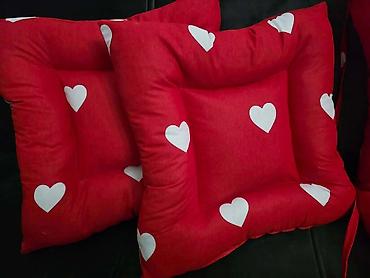 Jastuci: Jastuci za stolice – ručna izrada - Tip: mekani, debelo punjeni — 10