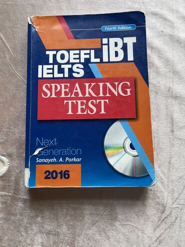 Kitablar, jurnallar, CD, DVD: English speaking book for IELTS.
Toefl ielts speaking test