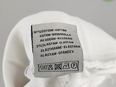 biale sandaly na platformie: Denim, Jeansy damskie, rozmiar M — 5