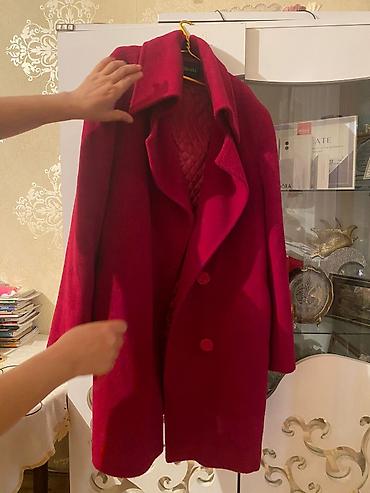 Paltolar: Palto, 5XL, rəng - Qırmızı — 4