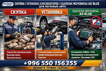 scr: Услуги для легковых авто: скупка и установка катализаторов, удаление — 1