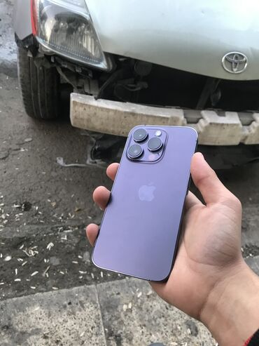 iphone 14 satilir: IPhone 14 Pro, 128 GB, Deep Purple, Simsiz şarj, Sənədlərlə, Zəmanət