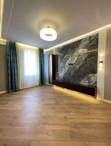 квартиры в рассрочку ош: 2 комнаты, 54 м², Элитка, 8 этаж, Евроремонт