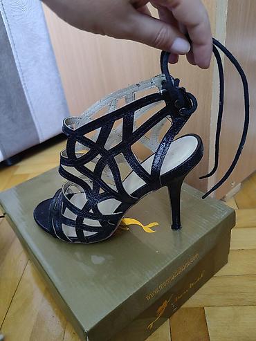 adidas sandale: Elegantne ženske sandale na štiklu – crne - Model: Mermaid Shoes — 3