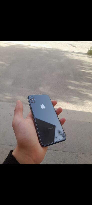 iphone se qiymeti irshad: IPhone X, 64 GB, Qara