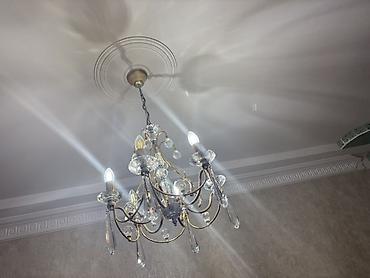 list tava: Çılçıraq, 6 lampa, Metal — 5