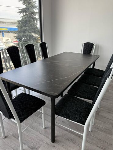 Кухонные столы и стулья: Кухонный стол и стул, Новый, Платная доставка, цвет - Белый — 4