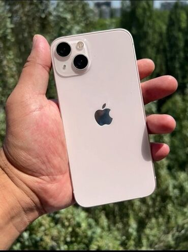 чехол 7: IPhone 13, 128 ГБ, Розовый, Наушники, Зарядное устройство, Защитное стекло, 78 %
