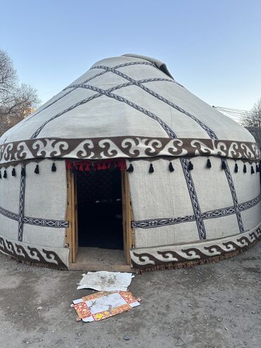 Аренда юрт: Аренда юрты, Каркас Деревянный, 75 баш, Посуда, Самовар, С полом — 23