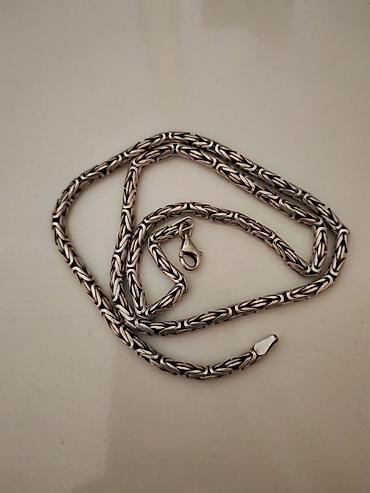 kral sep: Gümüş boyunbağı - Material: gümüş rəngli metal (şəkillərdəki nümunə) — 4